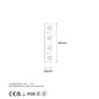 Opviq Mirro - 12240 Aplique de pared industrial negro